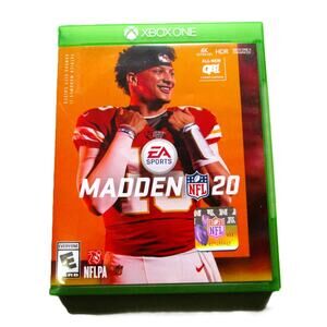 XBOX ONE NFL Madden 20 EA Sports Football Multiplayer QB1 Ultimate Team Rated E